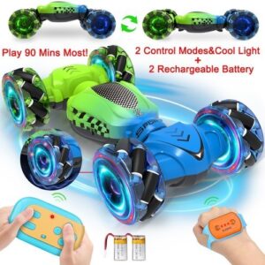 Coche de juguete remoto 4x4 gesto manual detección 360° RC acrobacias todoterreno deriva-
