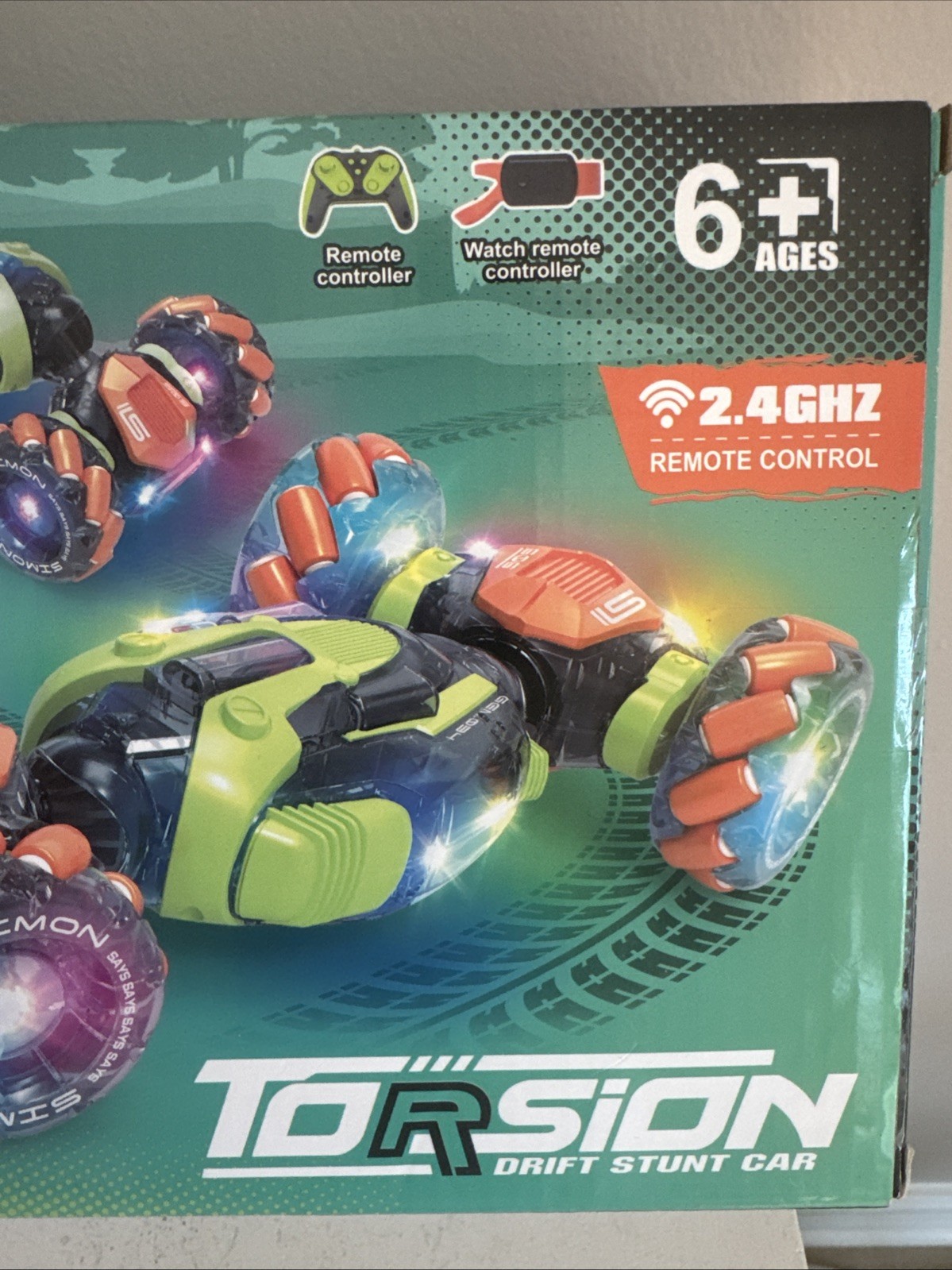 NUEVO Detección de gestos RC Coche de acrobacias Niños Juguetes Edad 6 8 12 4x4 Control remoto controlado a mano- - Image 2