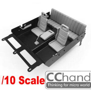 Conjunto interior de metal CC HAND para 1/10 RC4WD TF2 Mojave 4 puertas -