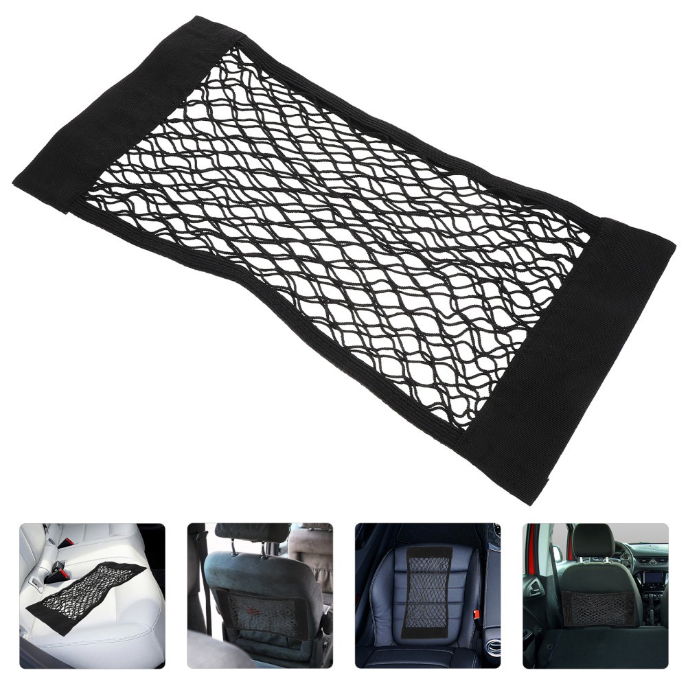 Car Trunk Luggage Net Bag Set Nets for Garage Shelves Canopy Pocket - Image 4