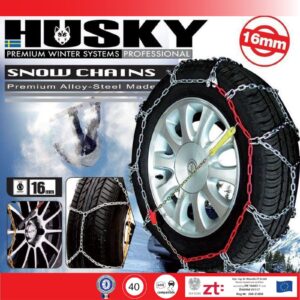 Sumex Husky Invierno 16mm Cadenas de Nieve Universal Rueda Coche Neumáticos 4x4 Par incl Caja-