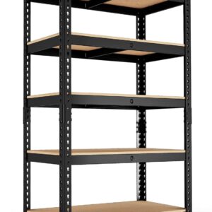 Storage Shelves Garage Shelving 5 Tier Heavy Duty Metal Shelving 2000LBS