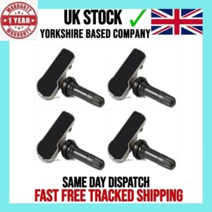 4X NUEVO SENSOR DE PRESIÓN DE NEUMÁTICOS TPMS PARA SSANGYONG RODIUS 2.7 2005-2015 4199034000-