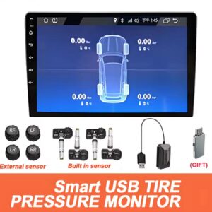 Monitor de presión de neumáticos Android inalámbrico integrado interno/externo-