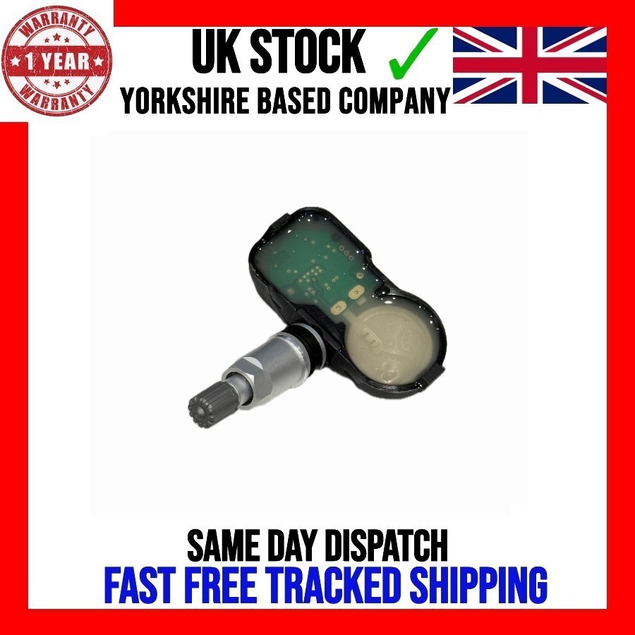 4X SENSOR DE PRESIÓN DE NEUMÁTICOS TPMS 433 MHZ COMPATIBLE CON TOYOTA CAMRY V4 2006-2014 42607-02030- - Image 5