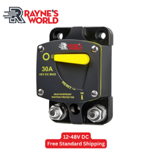 Disyuntor 30-300 Amp 12-48V DC coches/amplificadores/barcos/solar/inversor de alta resistencia-