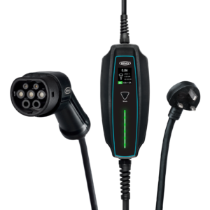 Cable de carga enchufable para vehículo eléctrico tipo 2 cargador EV Reino Unido 3 pines 230 V CA-