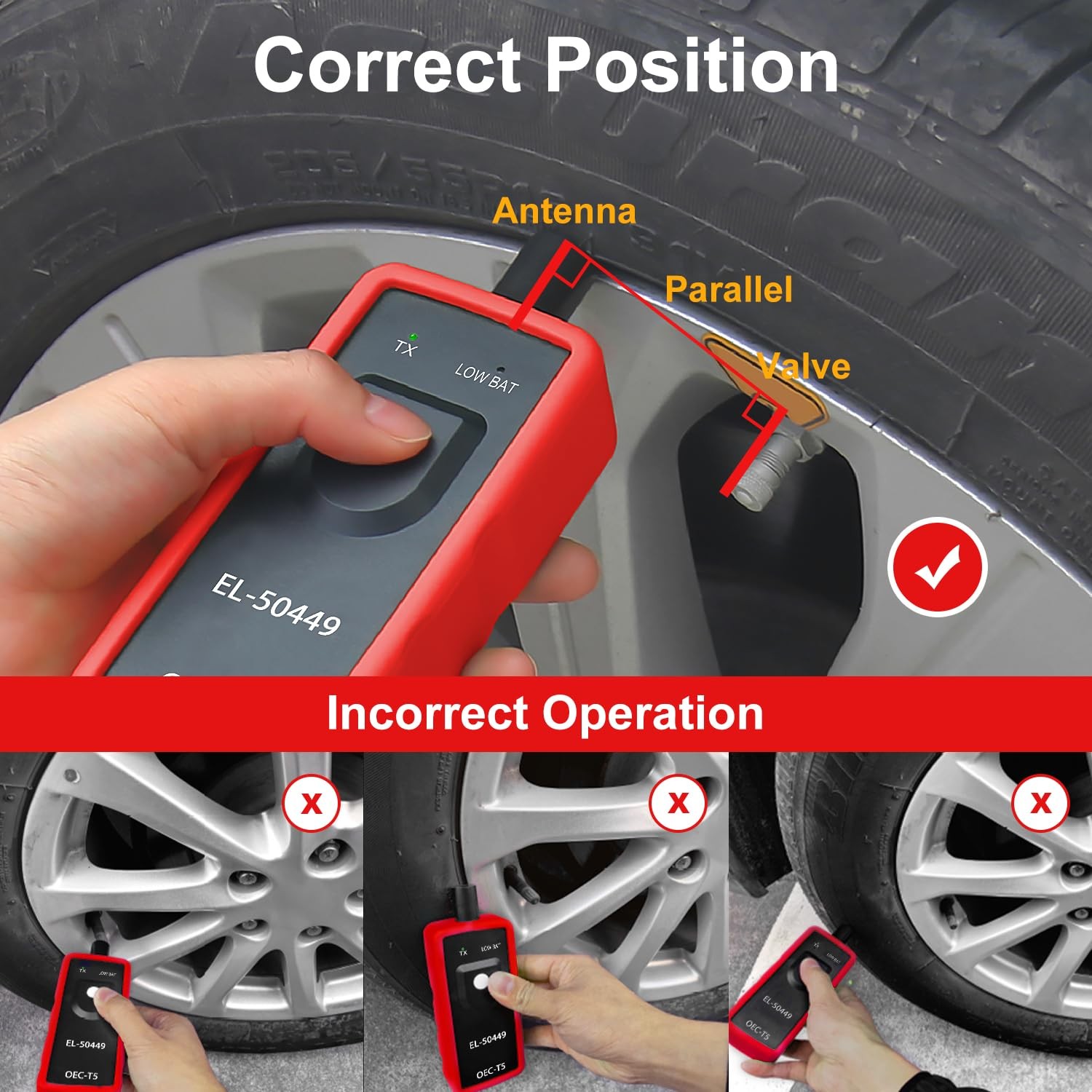 Herramienta de reaprendizaje TPMS, para sensor monitor de presión de neumáticos Ford Kuga MK2 13-18- - Image 5