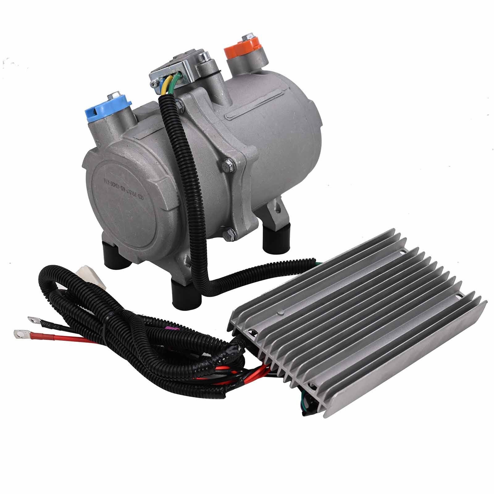 12V Electric Compressor Scroll Set For Auto DC Air Conditioning Truck Bus Car RV - Image 3