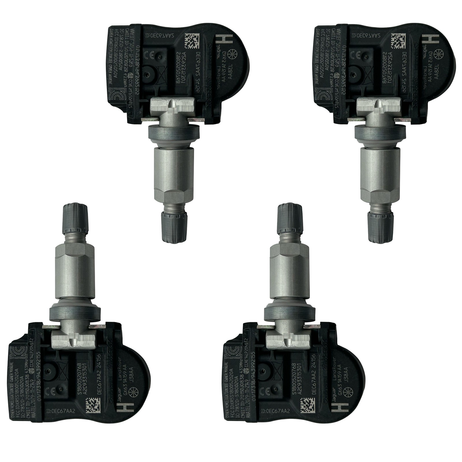 4x Sistema de monitor de presión de neumáticos OE sensores TPMS para Land Rover Discovery 5 D5- - Image 4