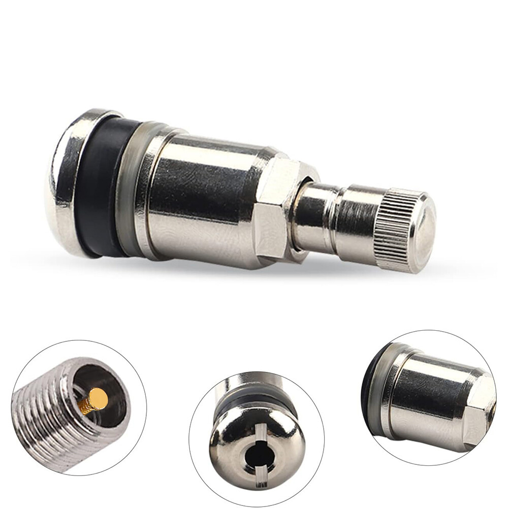 4 x Válvulas de Metal Universal para Llantas de Aleación de 11,3 mm Tornillo en Válvula de Neumático- - Image 5