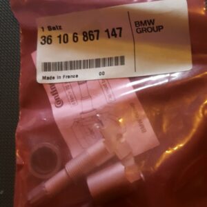x4 Nuevo Juego de 4 Válvulas de Neumático TPMS Genuinas BMW-