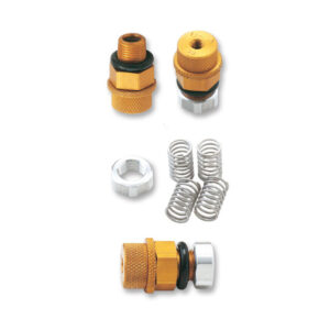 Válvulas de alivio de presión de neumáticos Longacre TIRELIEFS Motorsport (Juego de 4) 3-40 psi-