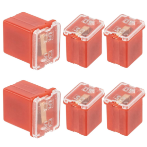 Fusibles automáticos cuadrados 50A 50 AMP bajo perfil en forma de caja fusible automotriz para SUV-