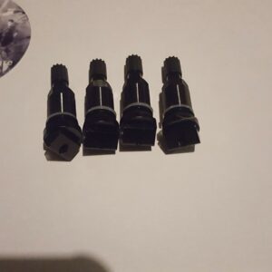 Nuevo juego negro BMW de 4 válvulas de neumático TPMS x4 -