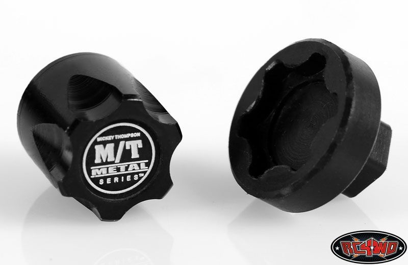 Tapacubos centrales de rueda serie metal Mickey Thompson RC4WD 2 NEGRO Z-S0850- - Image 2