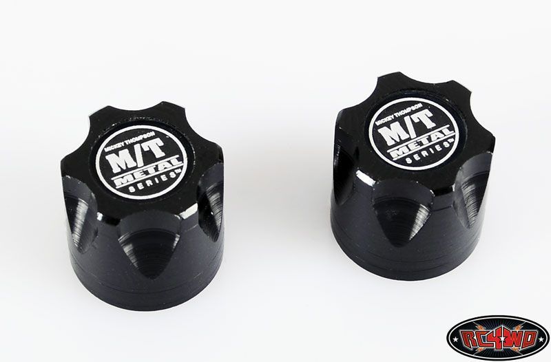 Tapacubos centrales de rueda serie metal Mickey Thompson RC4WD 2 NEGRO Z-S0850- - Image 4