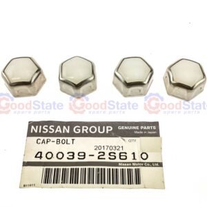 GENUINE Nissan Navara D22 4x4 4WD Steering Lock Stop Bolt Cap Caps Nuts Set of 4