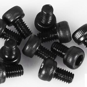 Tornillos de tapa de cabeza de enchufe de acero M2,5 x 4 mm 10 Z-S0760 RC4WD tornillos de montaje de cabrestante-