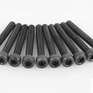 Tornillos de cabeza de enchufe de acero M3 x 22 mm (10) Z-S1367 RC4WD aptos para Dakar Gruiser trasero-