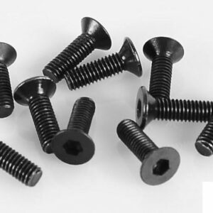Tornillos de cabeza plana de acero M3 x 10 mm (10) Z-S0860 RC4WD 4Runner D44 HPI tornillo-