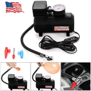 Heavy Duty 12V Portable 250PSI Car Tyre Auto Tire Inflator Pump Air Compressor/