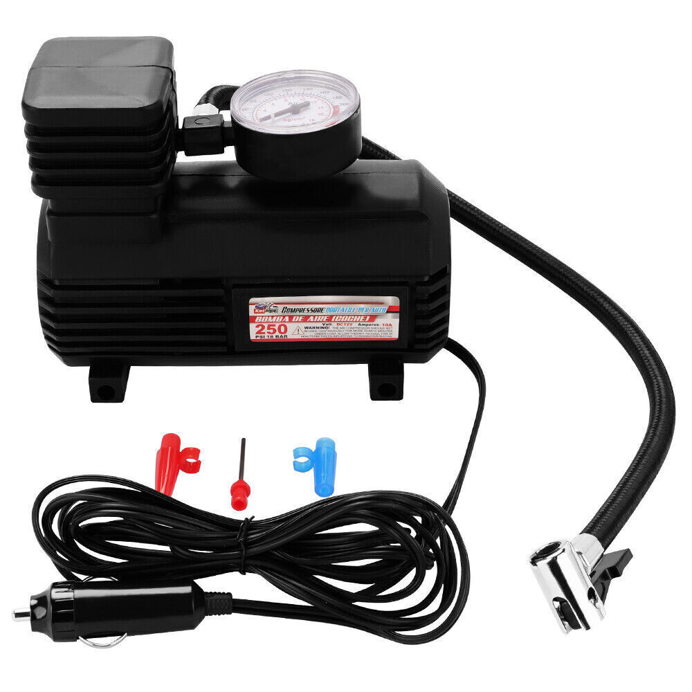 Heavy Duty 12V Portable 250PSI Car Tyre Auto Tire Inflator Pump Air Compressor/ - Image 3