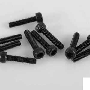 Tornillos de cabeza de enchufe de acero M3 x 14 mm x 10 Z-S1055 RC4WD aptos para porta neumáticos G2 CMS-