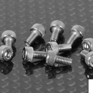Tornillos de cabeza de enchufe M2,5 x 5 mm 10 Z-S1207 RC4WD aptos para ruedas de montaje R4 Truecale-