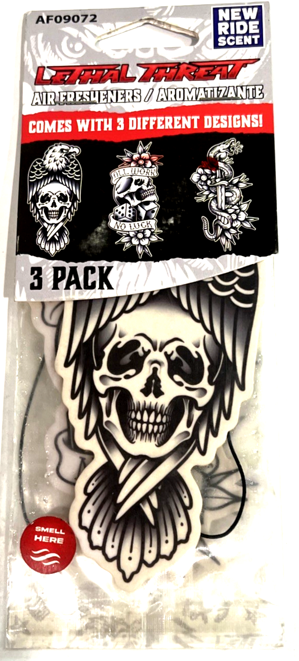 Ambientadores Cool Skull serie Gorilla & Tattoo (paquete de 9)- - Image 4