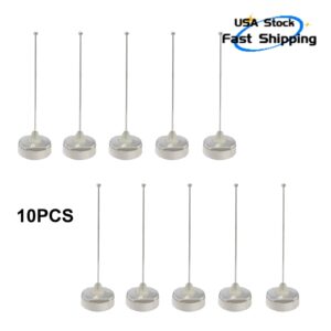 Antena de montaje UHF Whip NMO 10 piezas para radio móvil en vehículo 380-430 MHz-