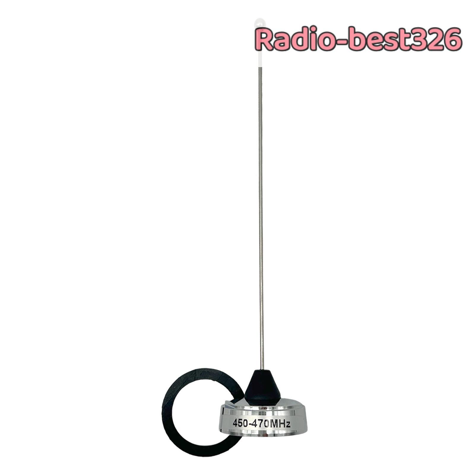 Antena de montaje Whip 450-470 MHz 6,4 pulgadas UHF Whip NMO para radio móvil en el vehículo- - Image 3