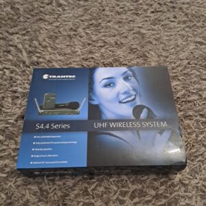 Sistema Inalámbrico UHF Serie TOA Trantec S4.4 Nuevo En Caja-