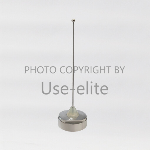 Antena de montaje 15 cm UHF Whip NMO para radio móvil en vehículo 380-520 MHz-
