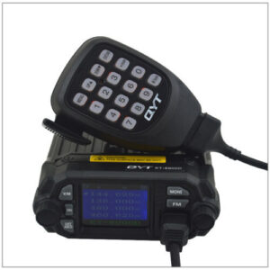 QYT KT8900D Mini Ham Coche Radio Doble Banda 25W 200CH Moblie Transceptor en Vehículo-