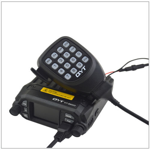 QYT KT8900D Mini Ham Coche Radio Doble Banda 25W 200CH Moblie Transceptor en Vehículo- - Image 2
