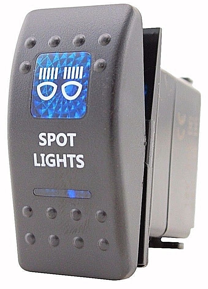 Rocker Switch 113 Styles Blue fit All Standard Style LED Car Boat 12v Spot Light - Image 3