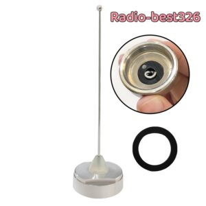 Whip 380-520MHz 5.9Inch UHF Whip NMO Mount Antenna For Mobile In-Vehicle Radio