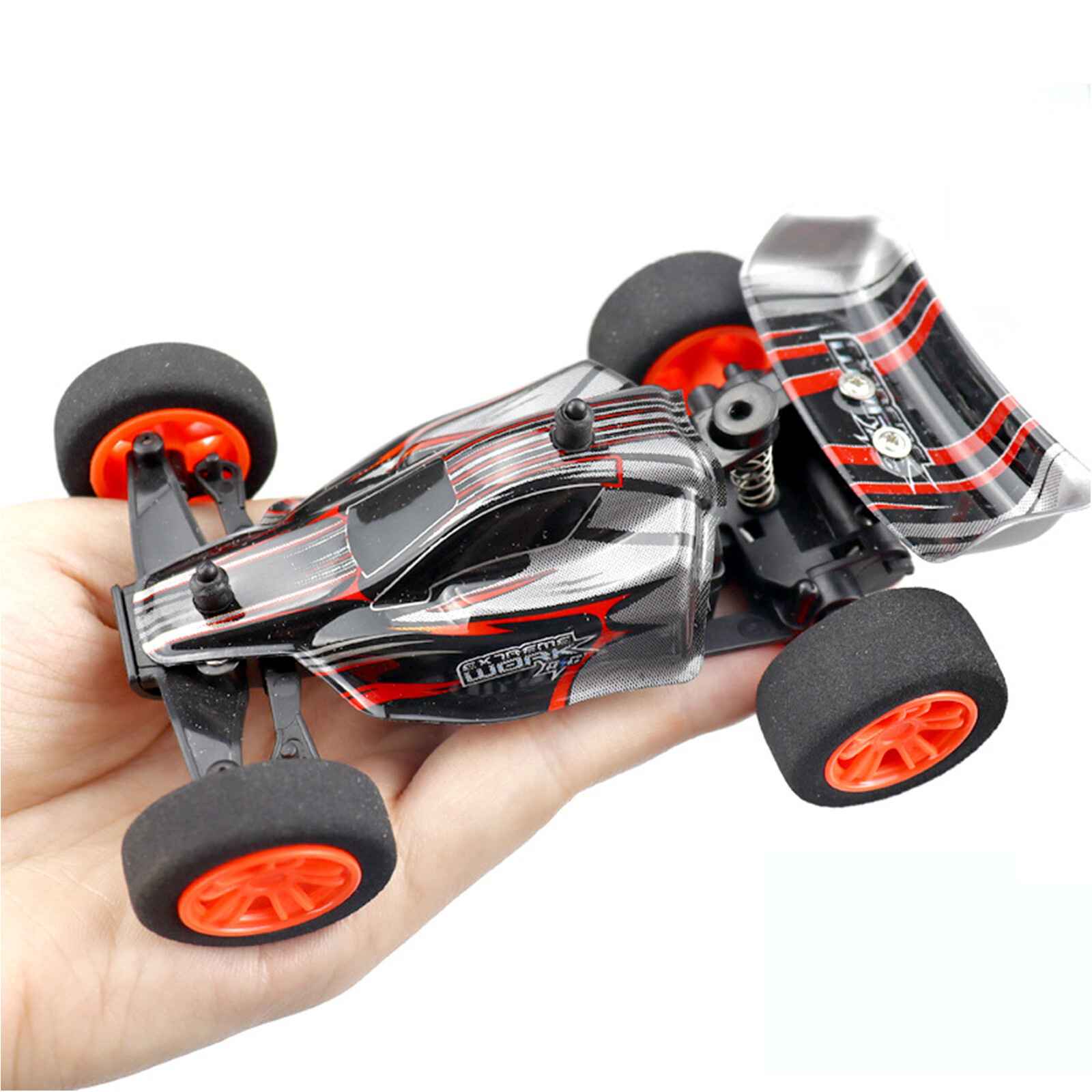 Modelo de coche de juguete RC escala 1/32 vehículo todoterreno juguete 4x4 2,4 G multijugador 4 canales operar- - Image 2