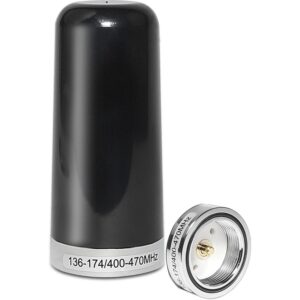 Antenas de radio de vehículo HH-N2RS Mobile Anetna 3DB 3,5 pulgadas NMO VHF UHF 144/435 MHz-
