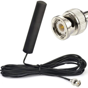 VHF UHF Coche Camión Policía Escáner BNC Antena de Parche Macho para Vehículo Radioaficionado -