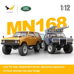 MN168 1/12 RTR Coche de radiocontrol 4x4 Control remoto Coche sobre orugas Vehículo todoterreno Escalada-