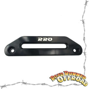 Aleación de billet negra Hawse Fairlead offset para cabrestantes 4x4-