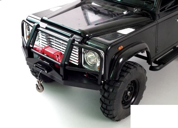 Cabrestante de aluminio Viking 1/10 Fairlead con accesorios de montaje NEGRO Z-S0280 RC4WD- - Image 3