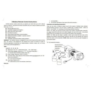 Controlador de cabrestante inalámbrico 12V 24V compatible con cabrestantes 4x4-