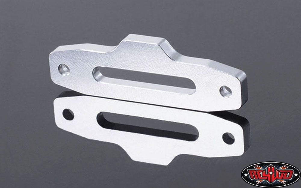 Cabrestante Fairlead de aluminio pulido Fairlead RC4WD 1/10 Warn Hawse 9,5 quilates OEM apto S1310- - Image 4