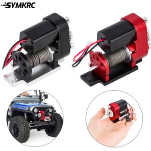 Cabrestante vertical RC escala 1/10 50 lb capacidad de carga para Axial SCX10 TRX4 RC 4x4 D90-