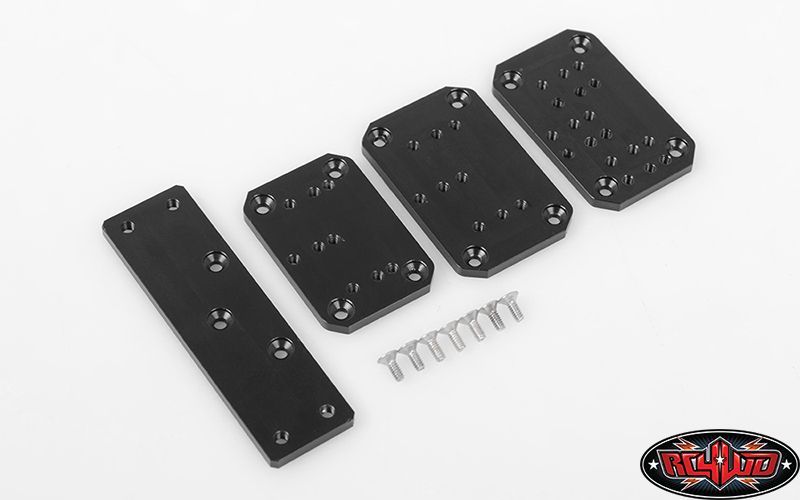 RC4WD Universal Winch Mounting Options CNC Plates WARN Mount Z-S1609 TOY - Image 4