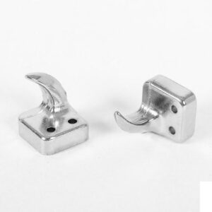 Gancho de remolque Jammer estilo B PLATA Z-S0354 RC4WD punto de cabrestante inc monta ganchos-