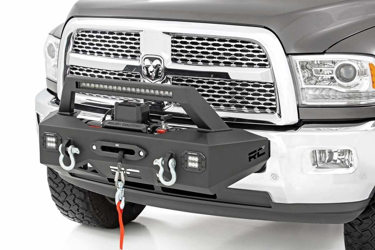 Kit de montaje de cabrestante Rough Country EXO para RAM 2500 2x2/4x4 (2014-2018)-